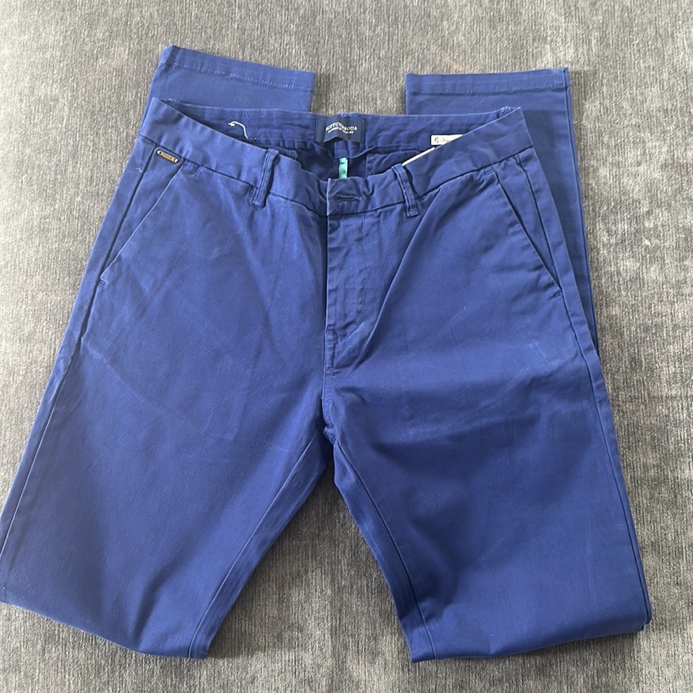Scotch and soda blue men’s pant